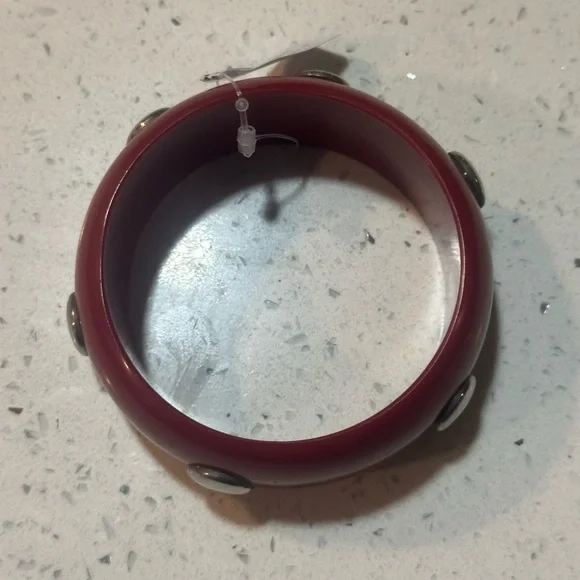 NWT / Free People / Deep Red Bangle / NEW - Picture 5 of 16